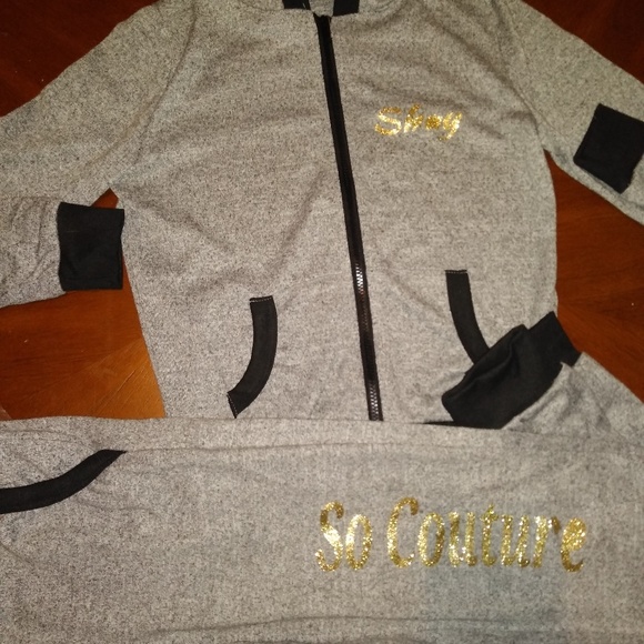 A custom So Couture sweat set. - Picture 2 of 3